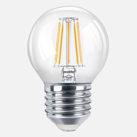 Ecolite Filament Flame C45 4 W Beyaz Klasik E27 Duy 2'li Led Ampul