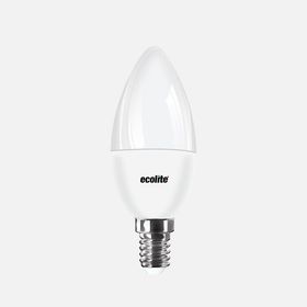 Ecolite Led C37 5 W Beyaz Mum E14 Duy Led Ampul