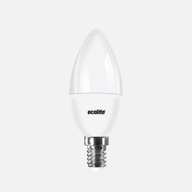 Ecolite Led C37 5 W Beyaz Mum E14 Duy Led Ampul