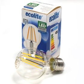Ecolite Led Filament 8 W Beyaz Klasik E27 Duy Led Ampul