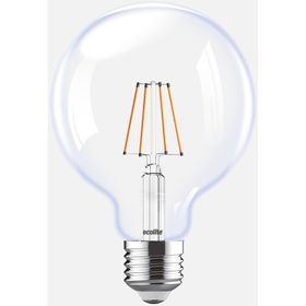 Ecolite Led Filament Globe G125 7W E27 2700K Led Ampul