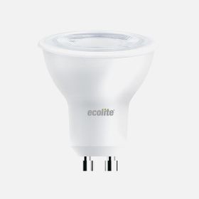 Ecolite Led Gu10 Dimmable 6W 3000K Led Ampul