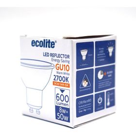 Ecolite Par 16 8 W Sarı Spot GU10 Duy Led Ampul