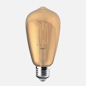 Ecolite ST64 10 W Sarı 1800K E27 Filament Gold Led Ampul