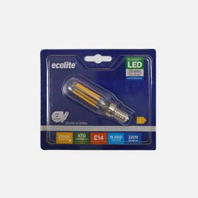 Ecolite T25 4W E14 2700K Sarı Işık 4'lü Led Filament