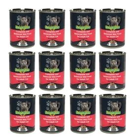 Econature 400 gr 12 Adet Beef Sığır Etli Kedi Konservesi