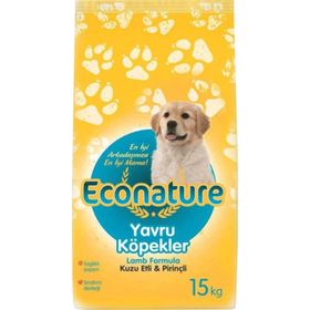 Econature Kuzu Etli Yavru 15 kg Kuru Köpek Maması