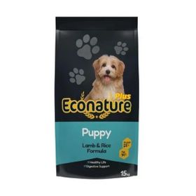 Econature Plus Puppy Kuzu Etli 13 + 2 kg Hediye Yavru Kuru Köpek Maması