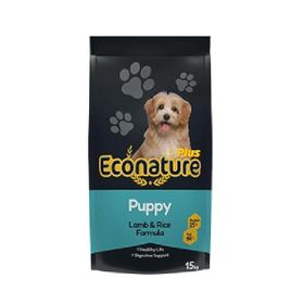 Econature Plus Puppy Kuzu Etli ve Pirinçli 15 KG Yavru Köpek Maması
