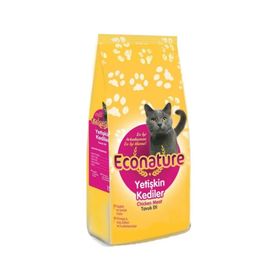 Econature Tavuklu 1 kg Açık Mama Yetişkin Kedi Maması