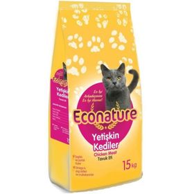 Econature Tavuklu 1 kg Yetişkin Kedi Maması
