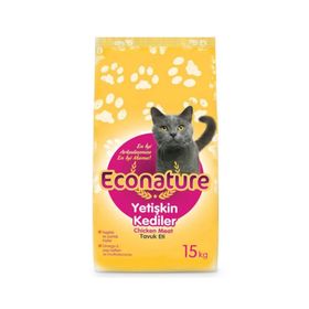 Econature Tavuklu 4 kg Yetişkin Kedi Maması