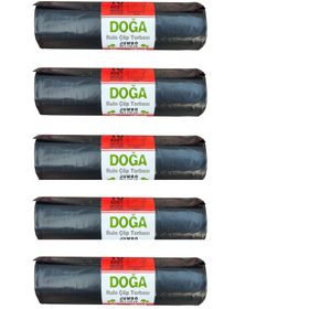 Ecoplast 500 gr 90 lt 80x110 cm 10 Adetlik Rulo Battal Boy Çöp Torbası