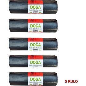 Ecoplast 500 gr 90 lt 80x110 cm 10 Adetlik Rulo Battal Boy Çöp Torbası