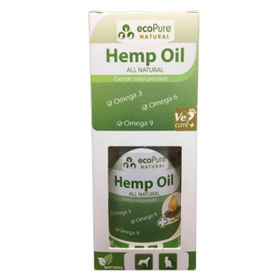 Ecopure Hemp Oil 130 ml Omega Takviyesi Keten Tohumu Yağı