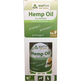 Ecopure Hemp Oil 130 ml Omega Takviyesi Keten Tohumu Yağı