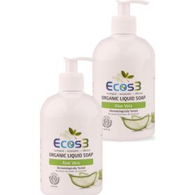 Ecos3 Aloevera Organik 2 Adet x 500 ml Sıvı Sabun