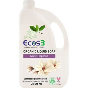 Ecos3 Beyaz Manolya 2500 ml Organik Sıvı Sabun