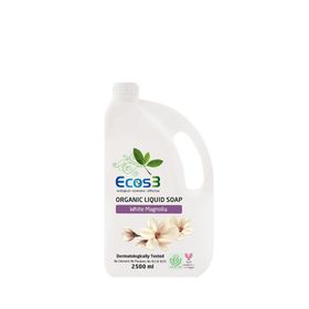 Ecos3 Beyaz Manolya 2500 ml Organik Sıvı Sabun