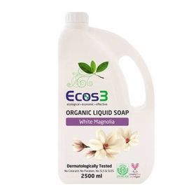 Ecos3 Beyaz Manolya 2500 ml Organik Sıvı Sabun
