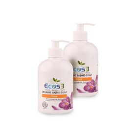 Ecos3 Floral Organik 500 ml x 2 Adet Sıvı Sabun