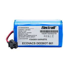 Ecovacs Deebot 661 3200 Mah Robot Süpürge Batarya