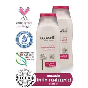 Ecowell 2x200 ml İntim Temizleyici
