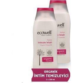 Ecowell 2x200 ml İntim Temizleyici