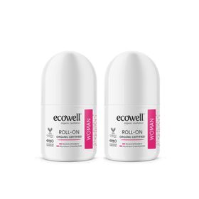 Ecowell 2x75 ml Kadın Organik Roll-On