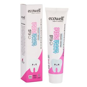 Ecowell 75 gr Organik Çocuk Diş Macunu