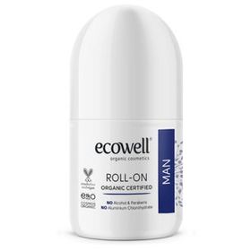 Ecowell 75 ml Erkek Organik Roll-On