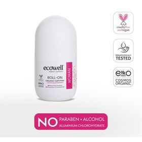 Ecowell 75 ml Kadın Organik Roll On Deodorant