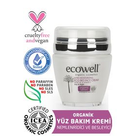 Ecowell Diamond Collection Ultra Nemlendirici Eco Bio 50 ml Yüz Bakım Kremi