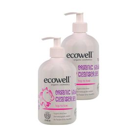 Ecowell Organik 2'li Bebek Temizleme Jeli Set