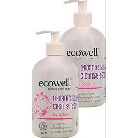 Ecowell Organik 2'li Bebek Temizleme Jeli Set