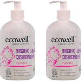 Ecowell Organik 2'li Bebek Temizleme Jeli Set