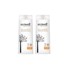 Ecowell Organik 2x200 ml Saç Bakım Kremi