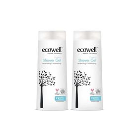 Ecowell Organik 2x300 ml Duş Jeli