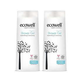 Ecowell Organik 2x300 ml Duş Jeli
