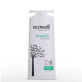Ecowell Organik ve Vegan Sertifikalı Yağlı Saçlara Özel Tuzsuz ve Sülfatsız 300 ml Saç Bakım Şampuanı