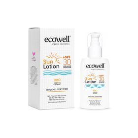 Ecowell SPF30 150 ml Organik Güneş Losyonu