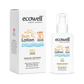 Ecowell SPF30 150 ml Organik Güneş Losyonu