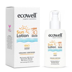 Ecowell SPF30 150 ml Organik Güneş Losyonu