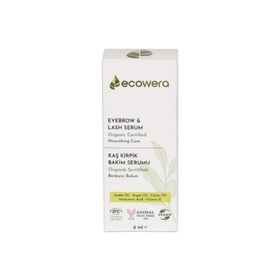 Ecowera 6 ml Kaş Kirpik Bakım Serumu
