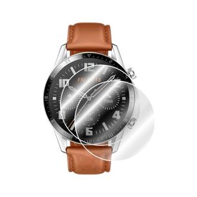 ECR Huawei Watch GT 2 46 mm Gerçek Kırılmayan Nano 2 Adet Ekran Koruyucu