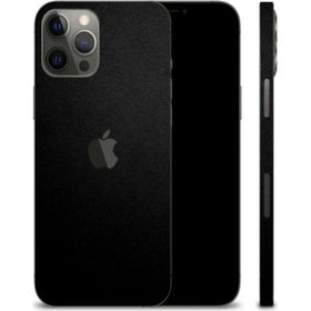 Ecr Mobile iPhone 12 Pro Mat Siyah Arka Kaplama