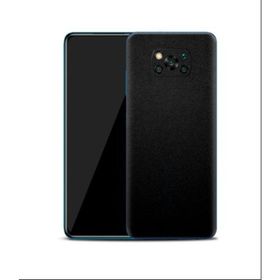 Ecr Mobile Poco X3 NFC Mat Siyah Arka Kaplama