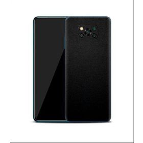 Ecr Mobile Poco X3 NFC Mat Siyah Arka Kaplama