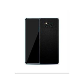 Ecr Mobile Poco X3 NFC Mat Siyah Arka Kaplama