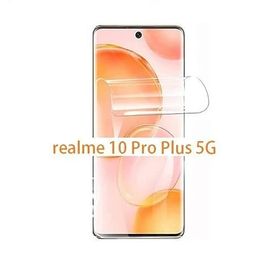 Ecr Mobile Realme 10 Pro Plus Uyumlu MAT Gerçek Kırılmayan Ekran Koruyucu Film